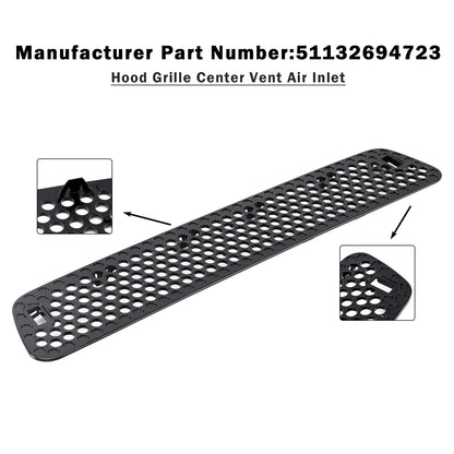 BMW E46 M3 2001-2006 Hood Grille Center Vent Air Inlet 51132694723