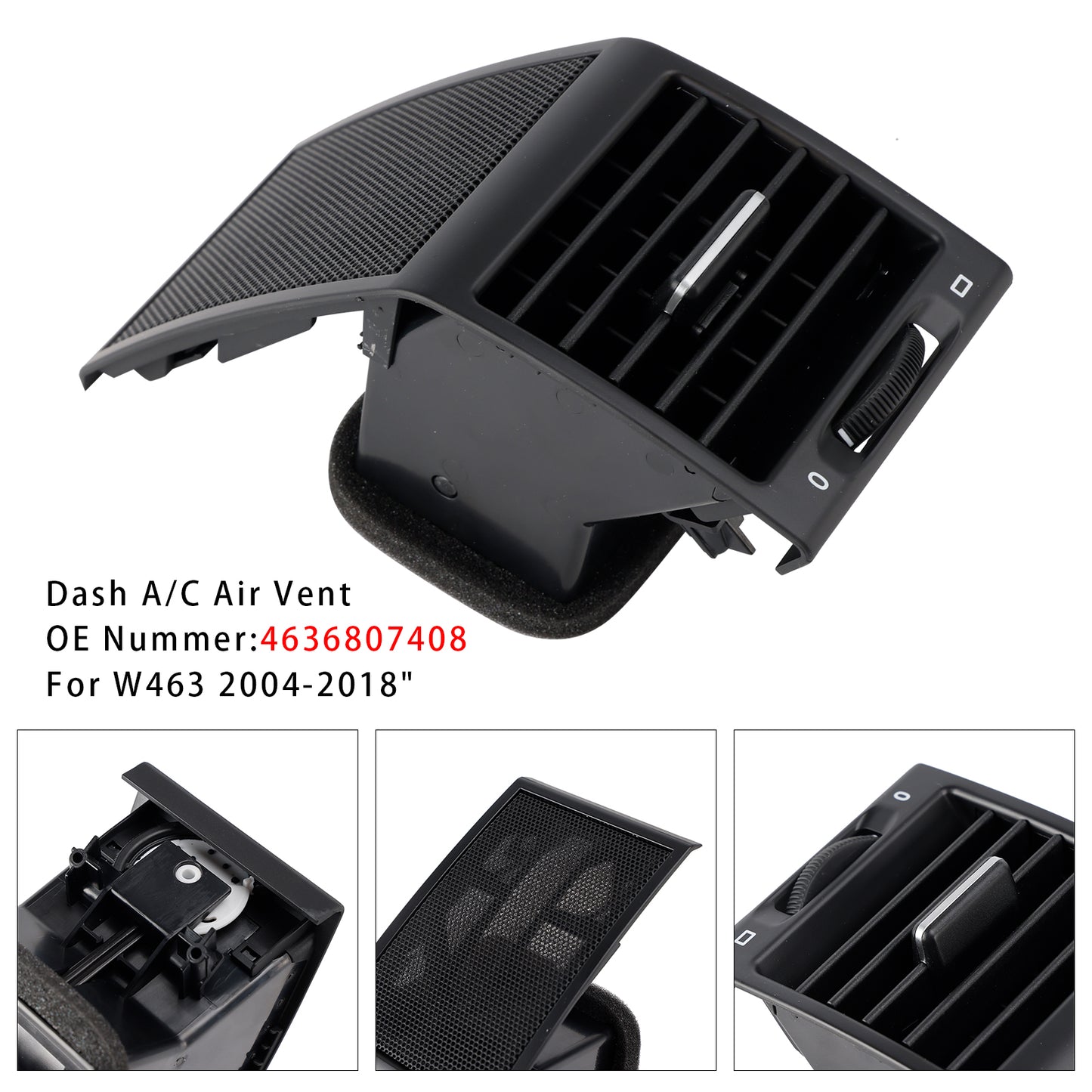 Mercedes Benz G55 G500 G550 2004-2018 Left/Right Dash A/C Air Vent 4636807408