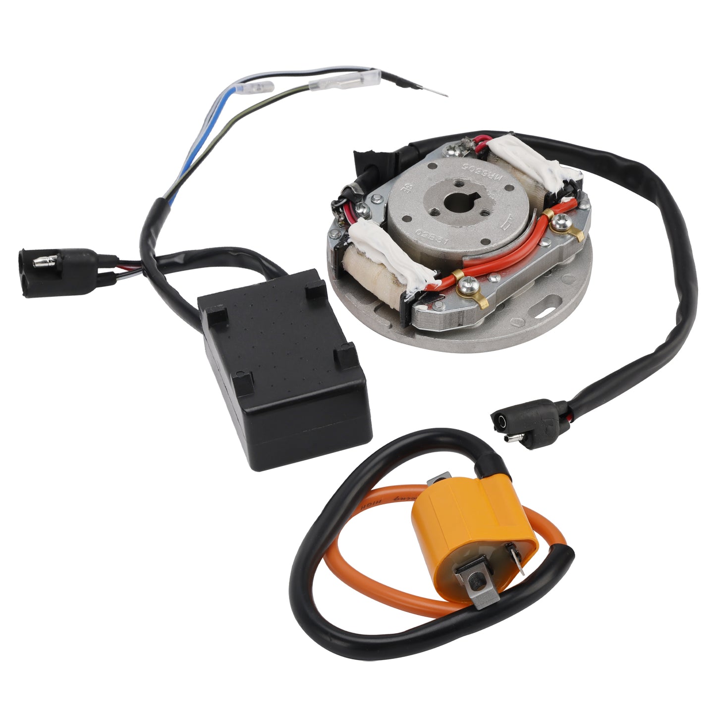 1974-1986 Suzuki RM125 RM250 RM465 RM500 32900-20420 Electrical CDI Stator Flywheel Igniter Ignition Coil