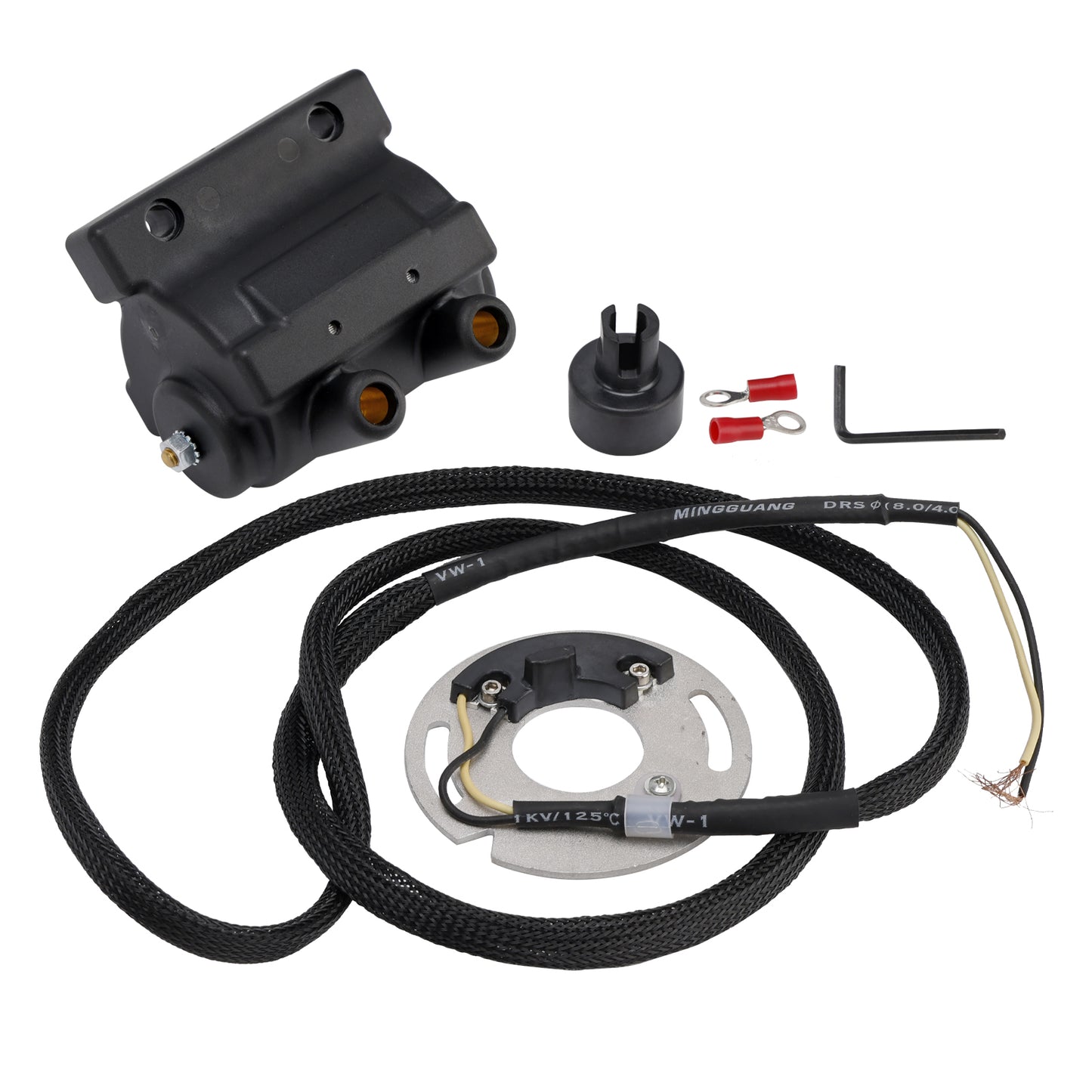 Complete Ignition Coil Kit  - Dual Fire Fit For 1970-2003 Carb Models