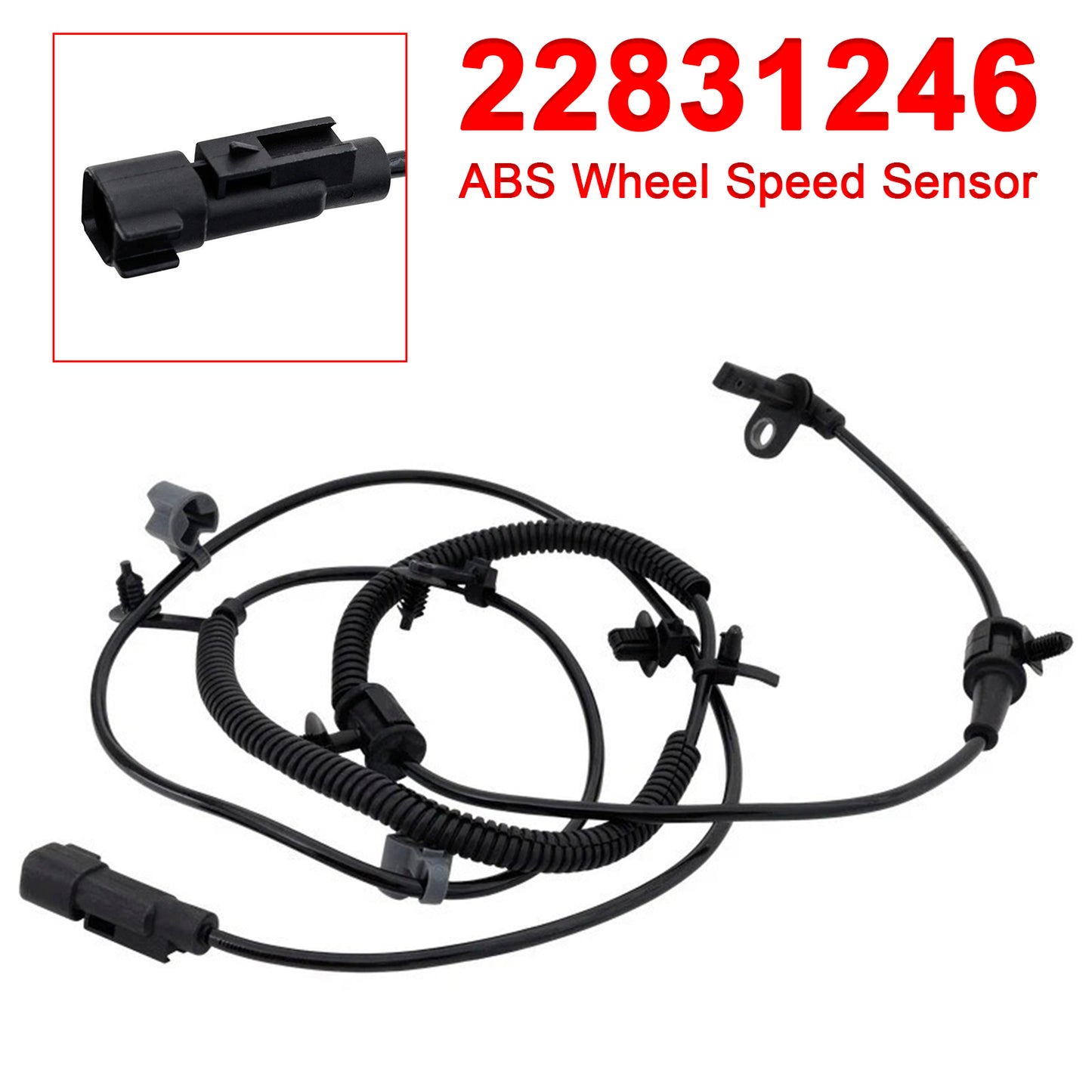 Rear Right ABS Wheel Speed Sensor 22831246 for Opel Insignia A