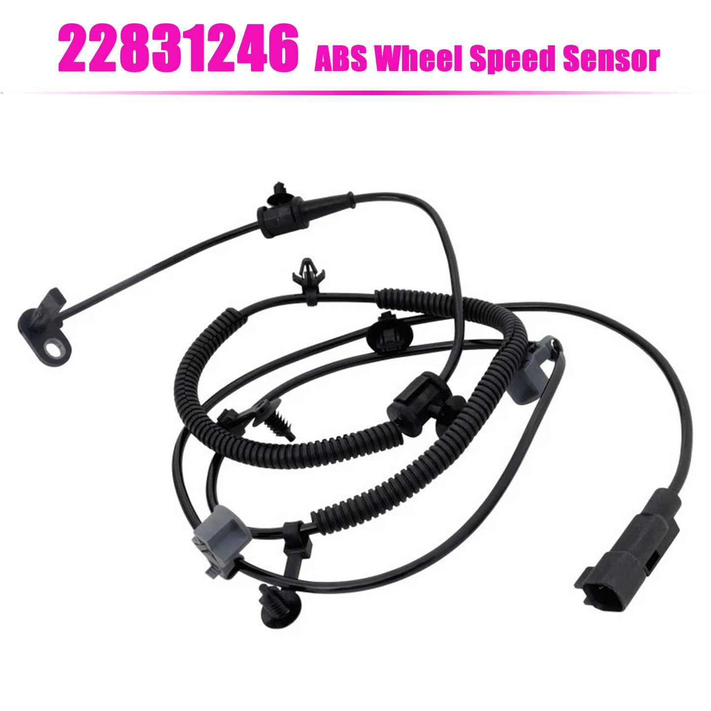 Rear Right ABS Wheel Speed Sensor 22831246 for Opel Insignia A
