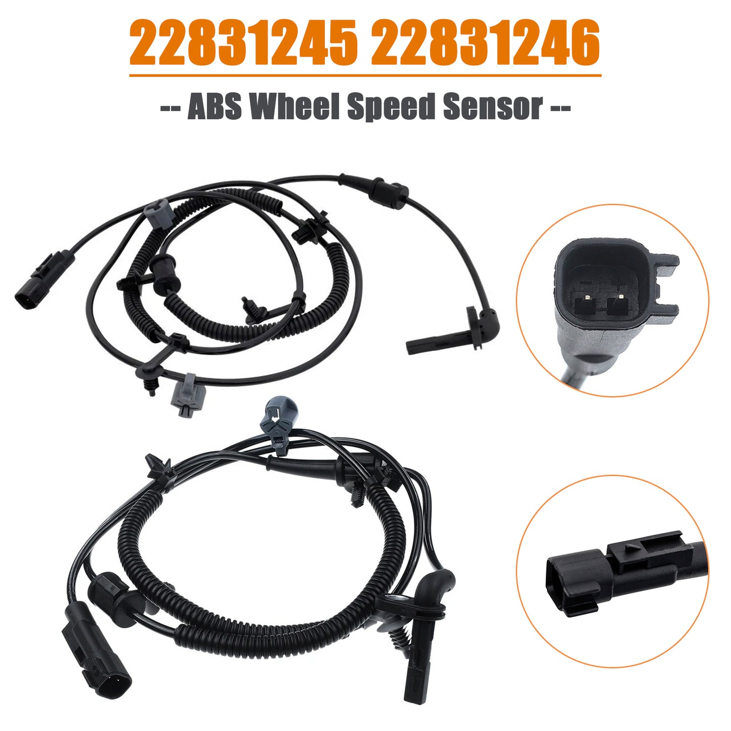 Opel Insignia A 22831245 22831246 Rear Right & Left ABS Wheel Speed Sensor