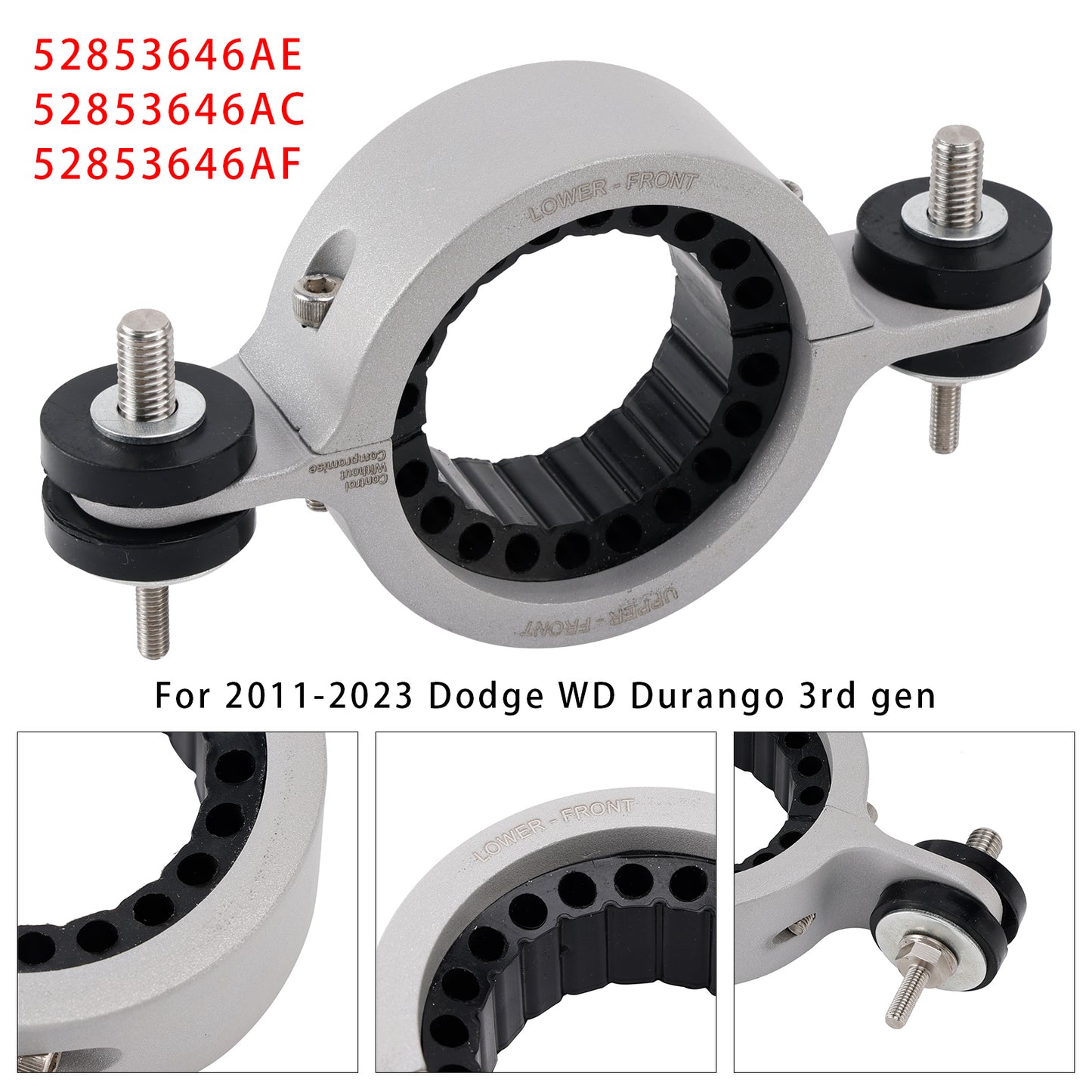 2011-2023 Dodge WD Durango 3rd gen 52853646AE 52853646AC 52853646AF Driveshaft Center Support Carrier Bearing
