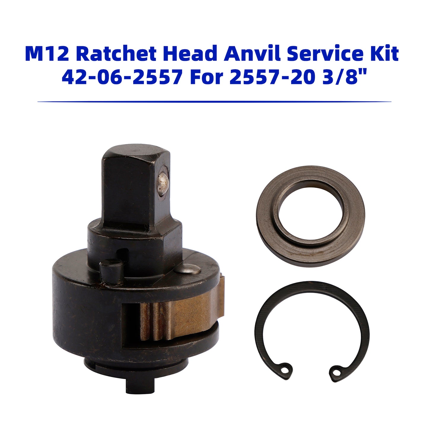 42-06-2557 3/8"Ratchet Head Anvil Service Kit Milwaukee For 2557-20 M12