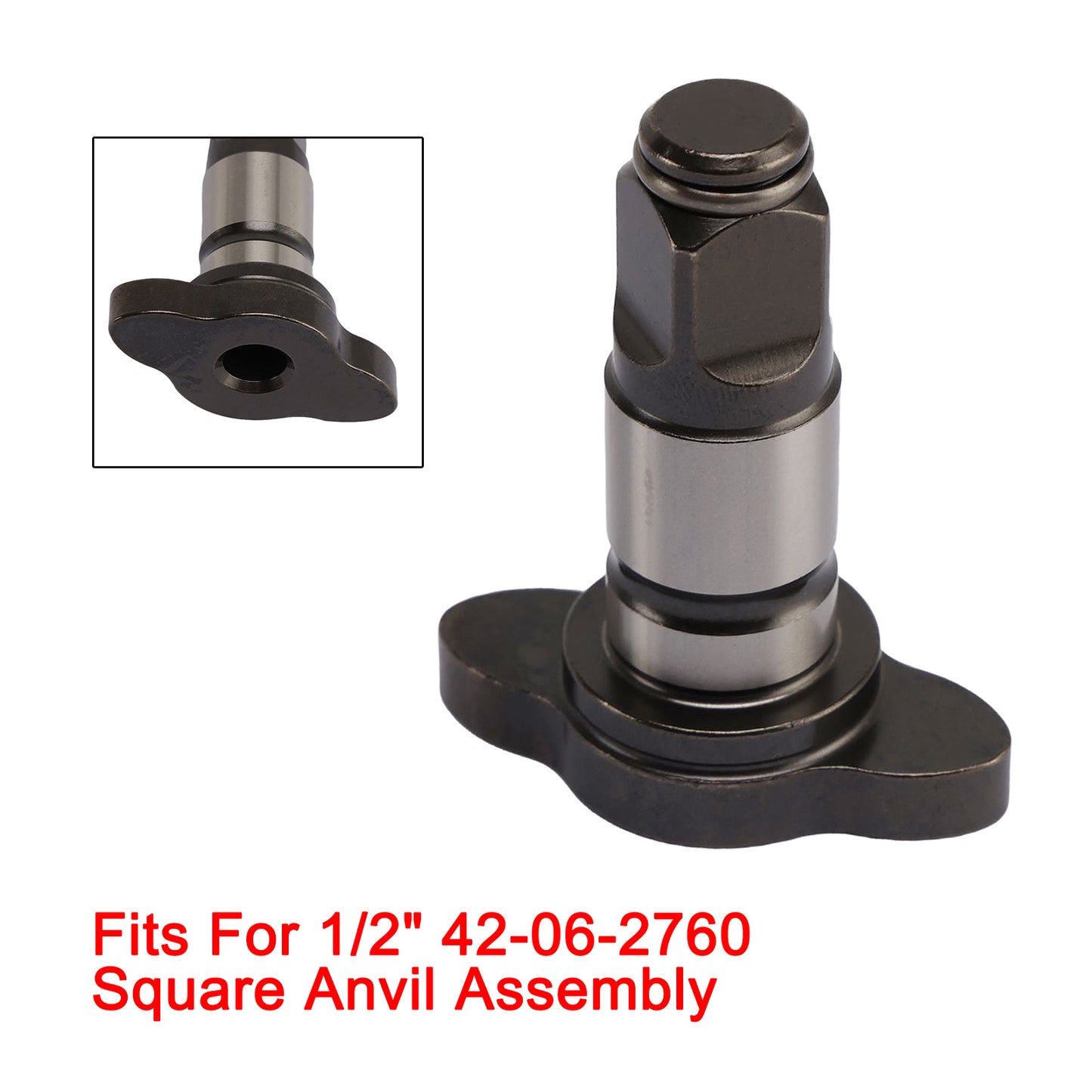 42-06-2760 42-06-0047 1/2" Milwaukee Square Anvil Assembly Replacement