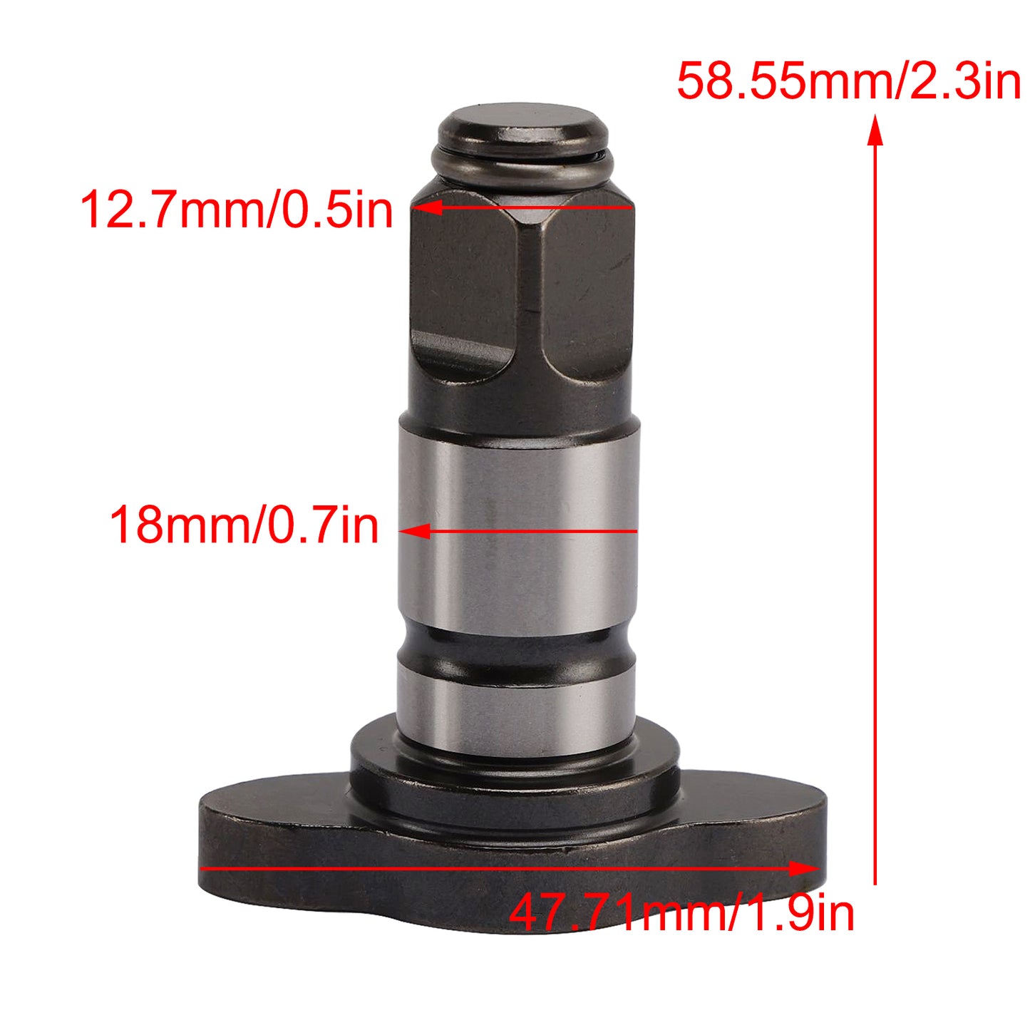 42-06-2760 42-06-0047 1/2" Milwaukee Square Anvil Assembly Replacement