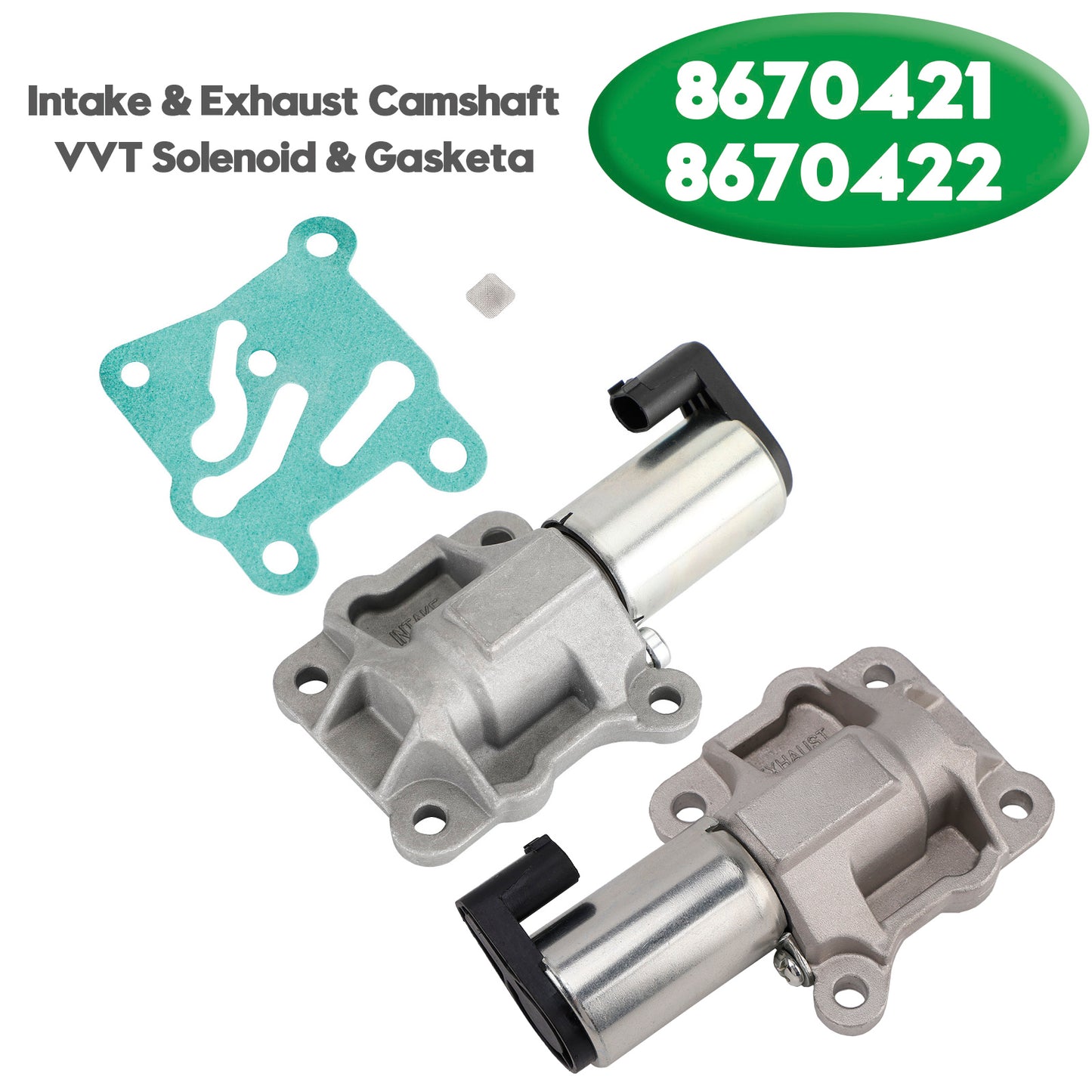 2003 - 2005 Volvo C70 8670422 Intake & Exhaust Camshaft VVT Solenoid & Gasket