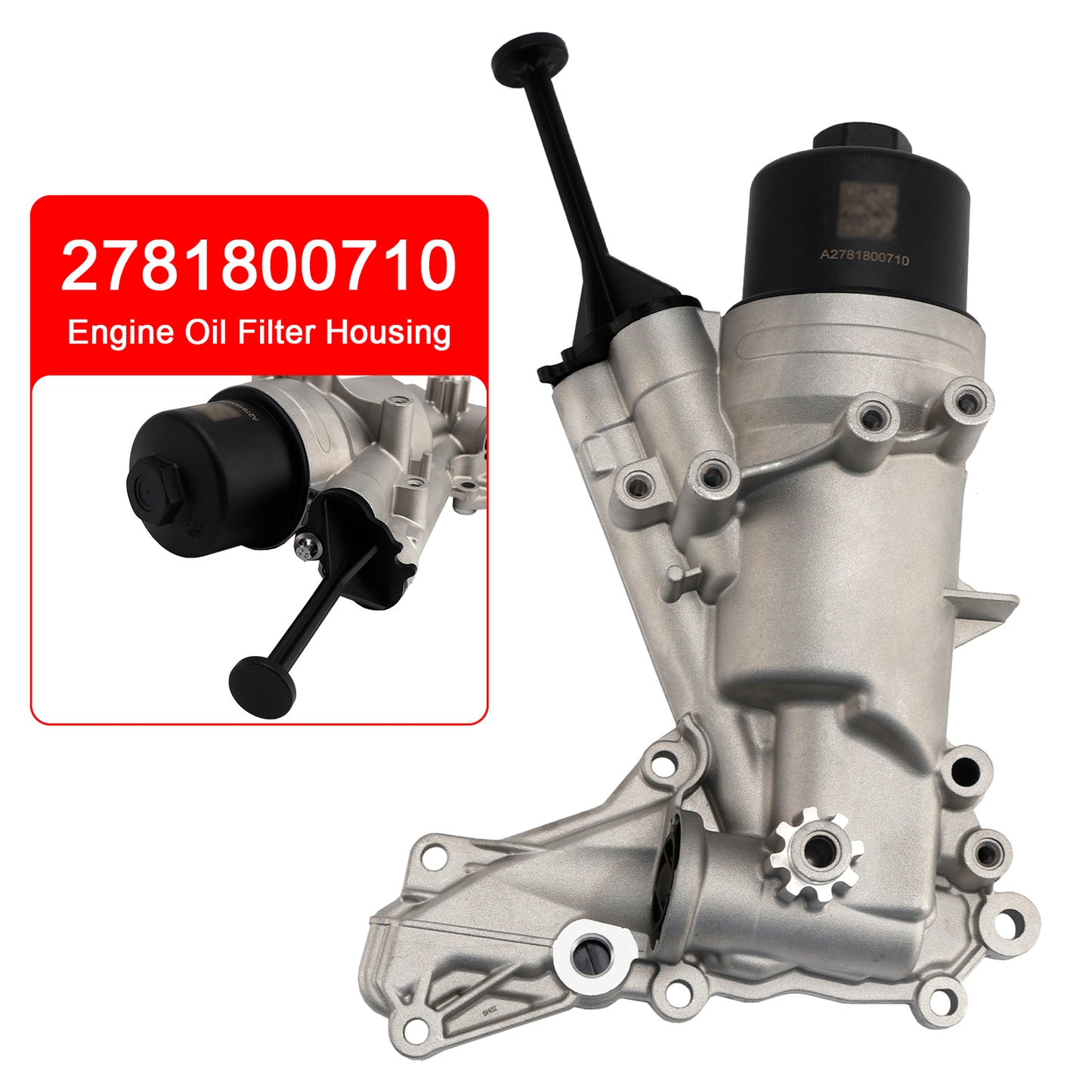 2016-2019 Mercedes-Benz GLE63 AMG S 2781800710 2781800009 2781800138 Engine Oil Filter Housing for Mercedes