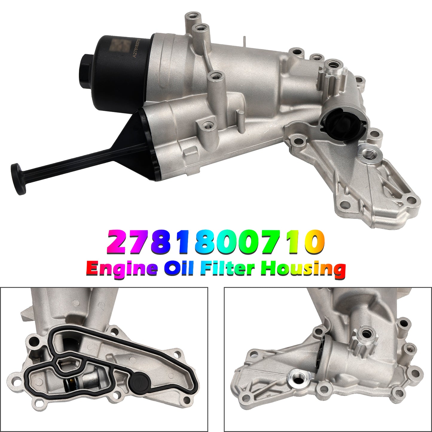 2016-2019 Mercedes-Benz GLE63 AMG S 2781800710 2781800009 2781800138 Engine Oil Filter Housing for Mercedes