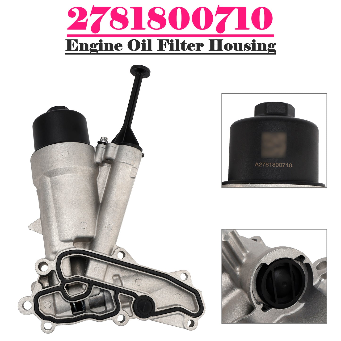 2016-2019 Mercedes-Benz GLE63 AMG S 2781800710 2781800009 2781800138 Engine Oil Filter Housing for Mercedes