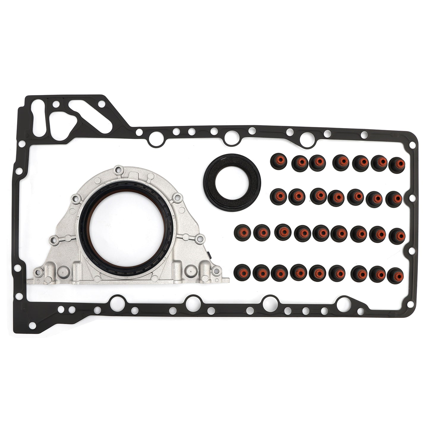 2014-2018 F85 / S63R 2014-2019 F86 / S63R BMW X5 X6 M 11127614700 11127614701 Engine Overhaul Rebuild Seals Gaskets Kit F85 F86 4.4T V8 S63R