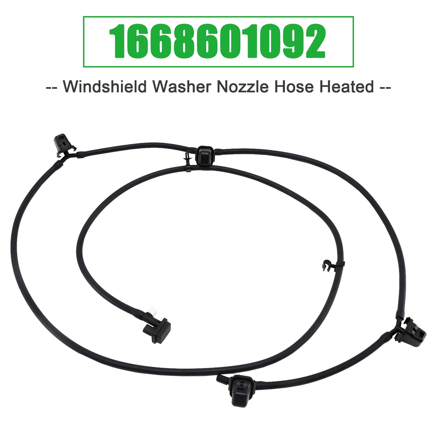 Mercedes-Benz GLE GLS C292 M-Class W166 X166 1668601092 Windshield Washer Nozzle Hose Heated (Copy)