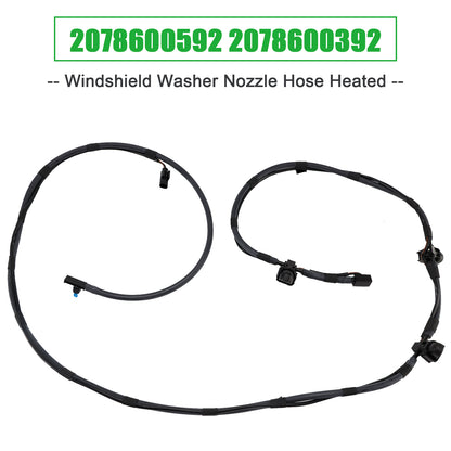 2078600592 Mercedes-Benz E-Class Windshield Washer Nozzle Hose Heated