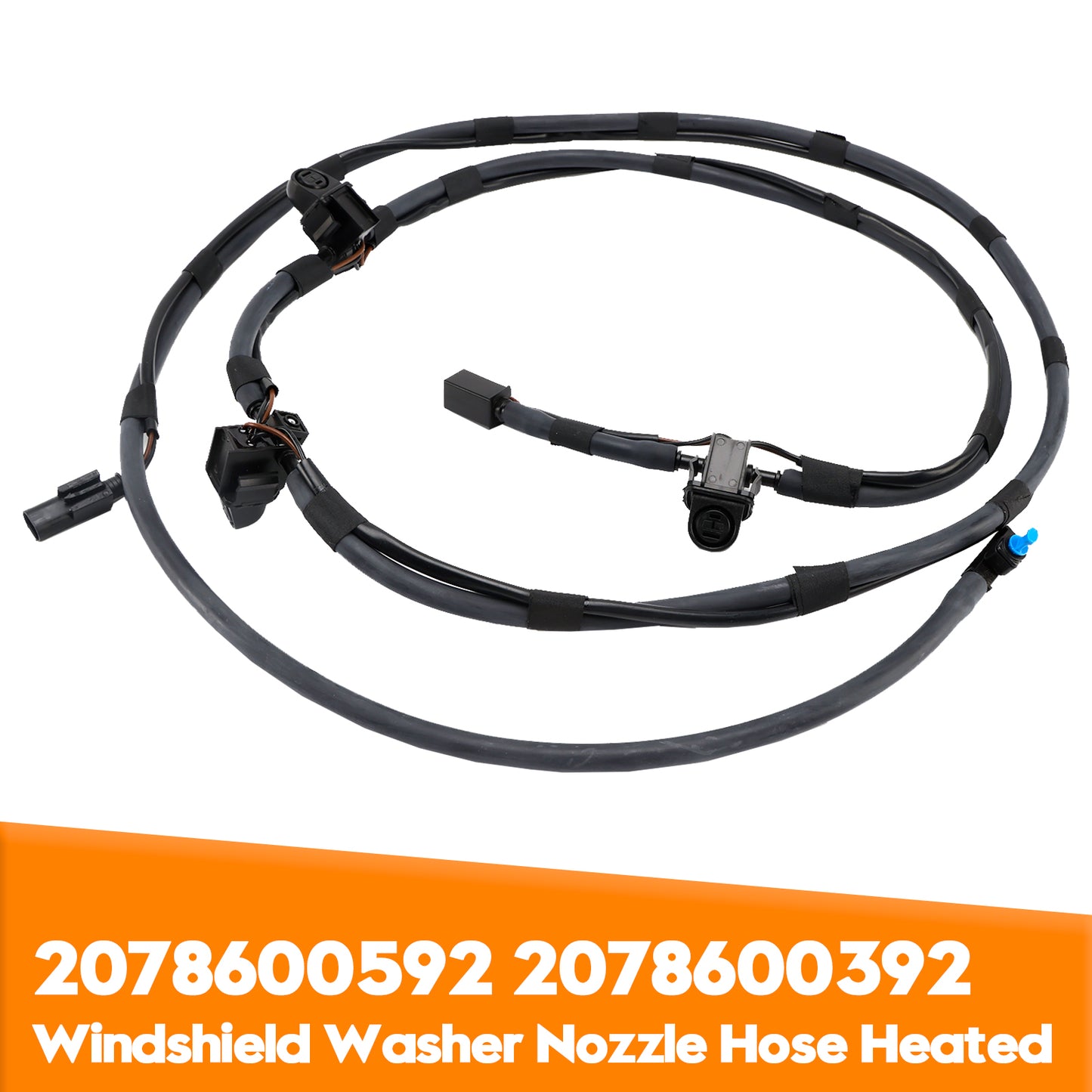 2078600592 Mercedes-Benz E-Class Windshield Washer Nozzle Hose Heated