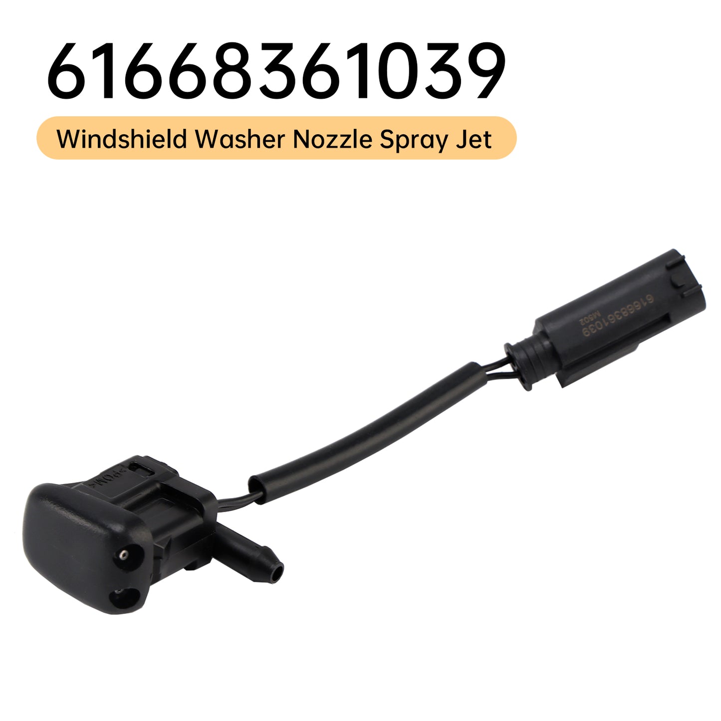 BMW 5 E39 525i 528i 530i 61668361039 Windshield Washer Nozzle Spray Jet