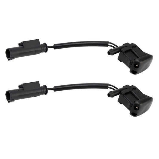1996-2003 BMW 5 E39 525i 528i 530i 540i M5 61668361039 2pcs Windshield Washer Nozzles Spray Jet