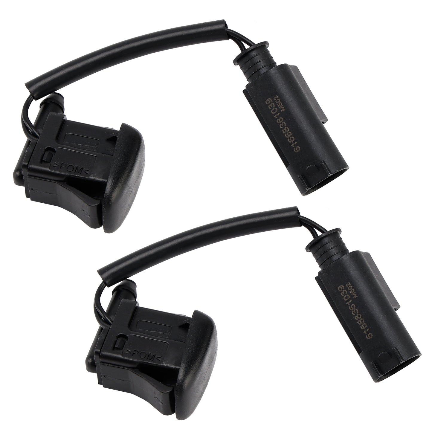 BMW 5 E39 525i 528i 61668361039 2pcs Windshield Washer Nozzles Spray Jet