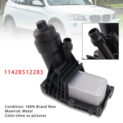 2011-2015 BMW X1 E84 11428512283 Oil Cooler Oil Filter Housing& Gaskets