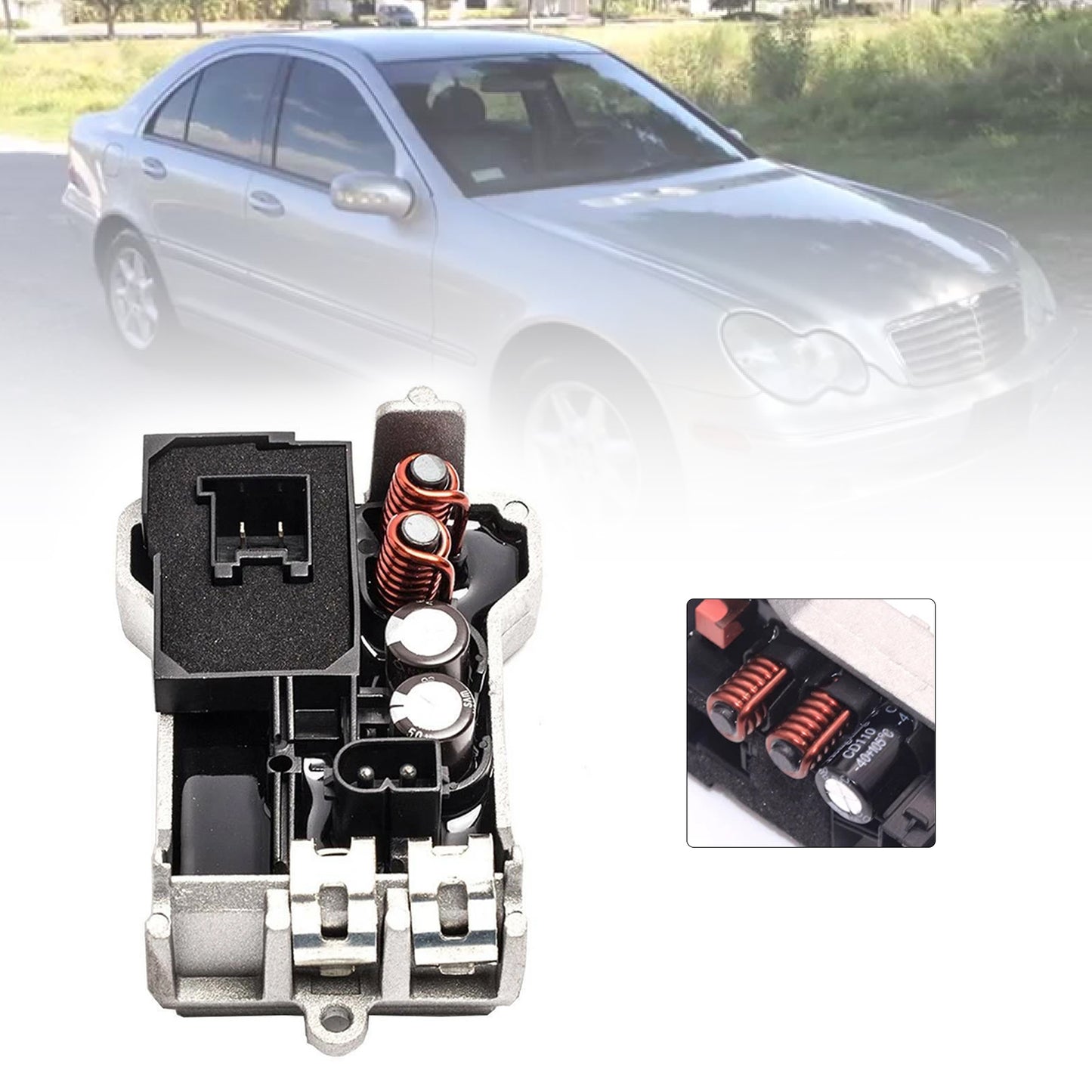 Mercedes-Benz C200 C230 C280 C350 C55 2208210951 HVAC Heater Blower Motor Resistor
