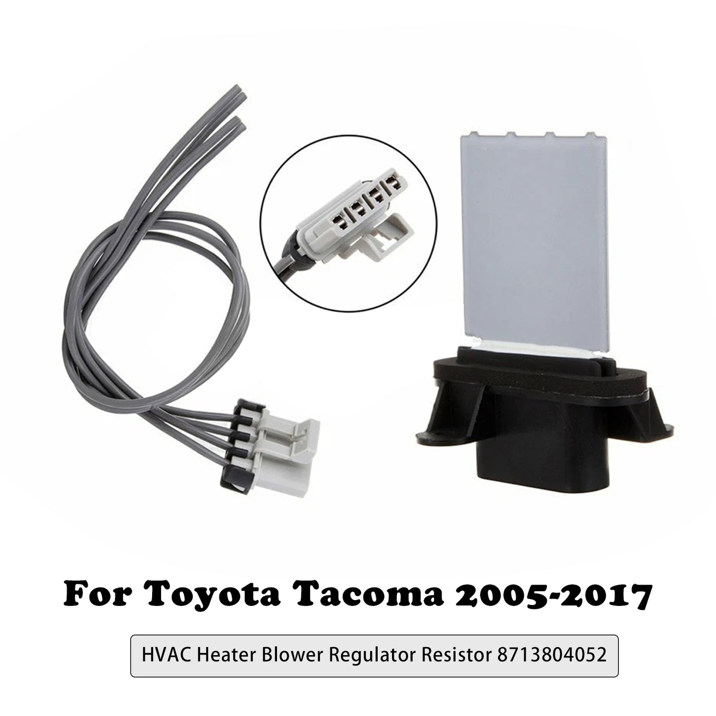 HVAC Heater Blower Regulator Resistor 8713804052 For Toyota Tacoma 2005-2017