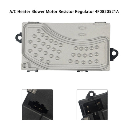 Audi A6 QuattroR8 S6 4F0820521A A/C Heater Blower Motor Resistor Regulator