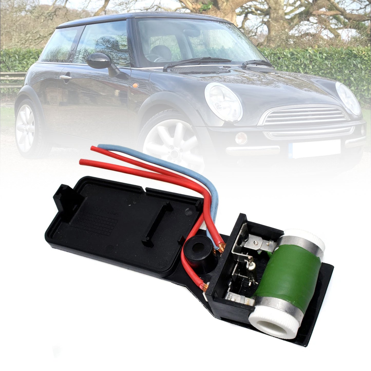 2002-2008 Mini Cooper R50 R52 R53 17117541092R HVAC Heater Blower Regulator Resistor