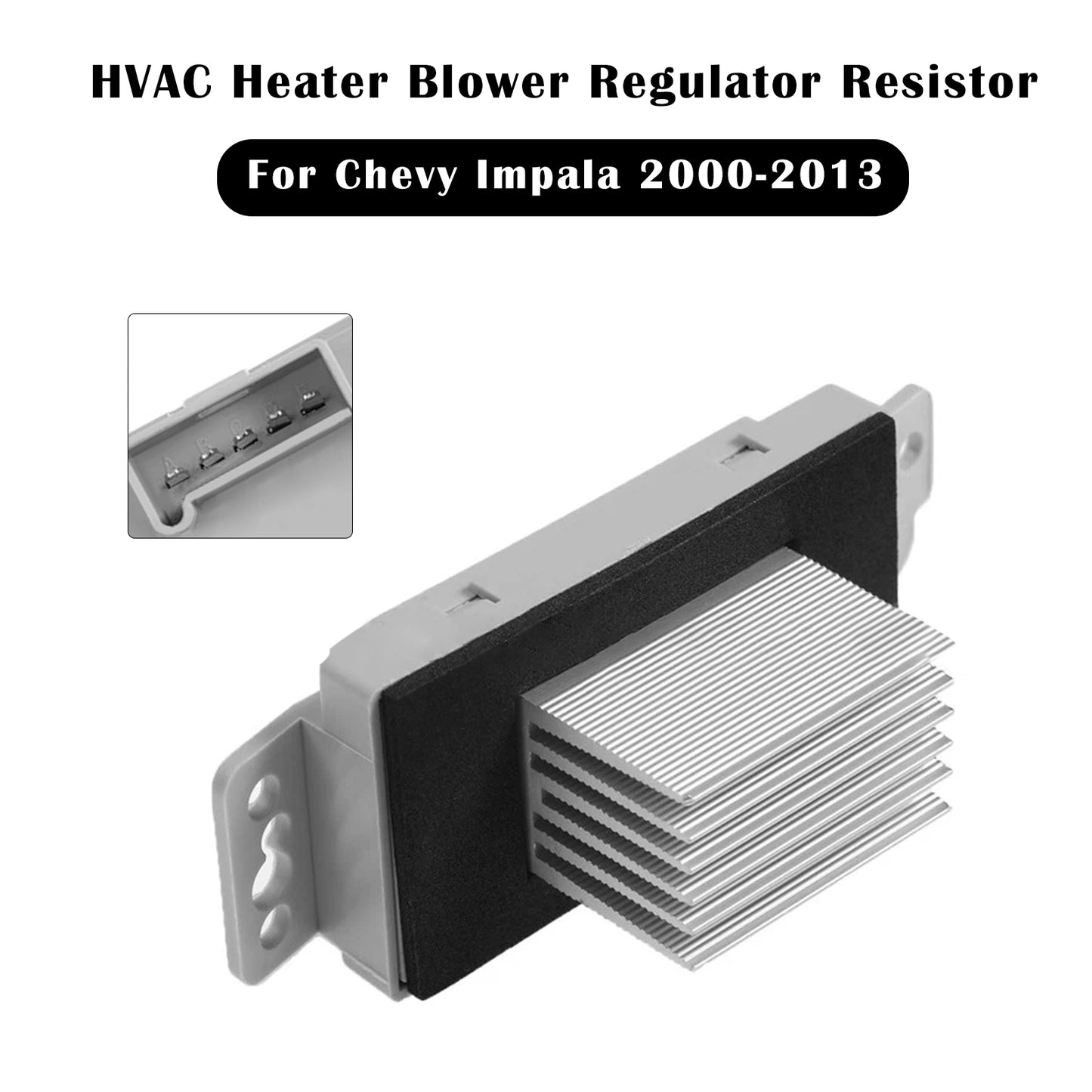 2003-2006 Chevrolet Silverado 1500 HD 1581773 HVAC Heater Blower Regulator Resistor