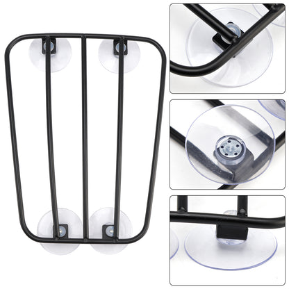 1995-2004 Thunderbird 900 Sport Motorcycle Fuel Tank Luggage Rack with 4 Suction Cups- Universal