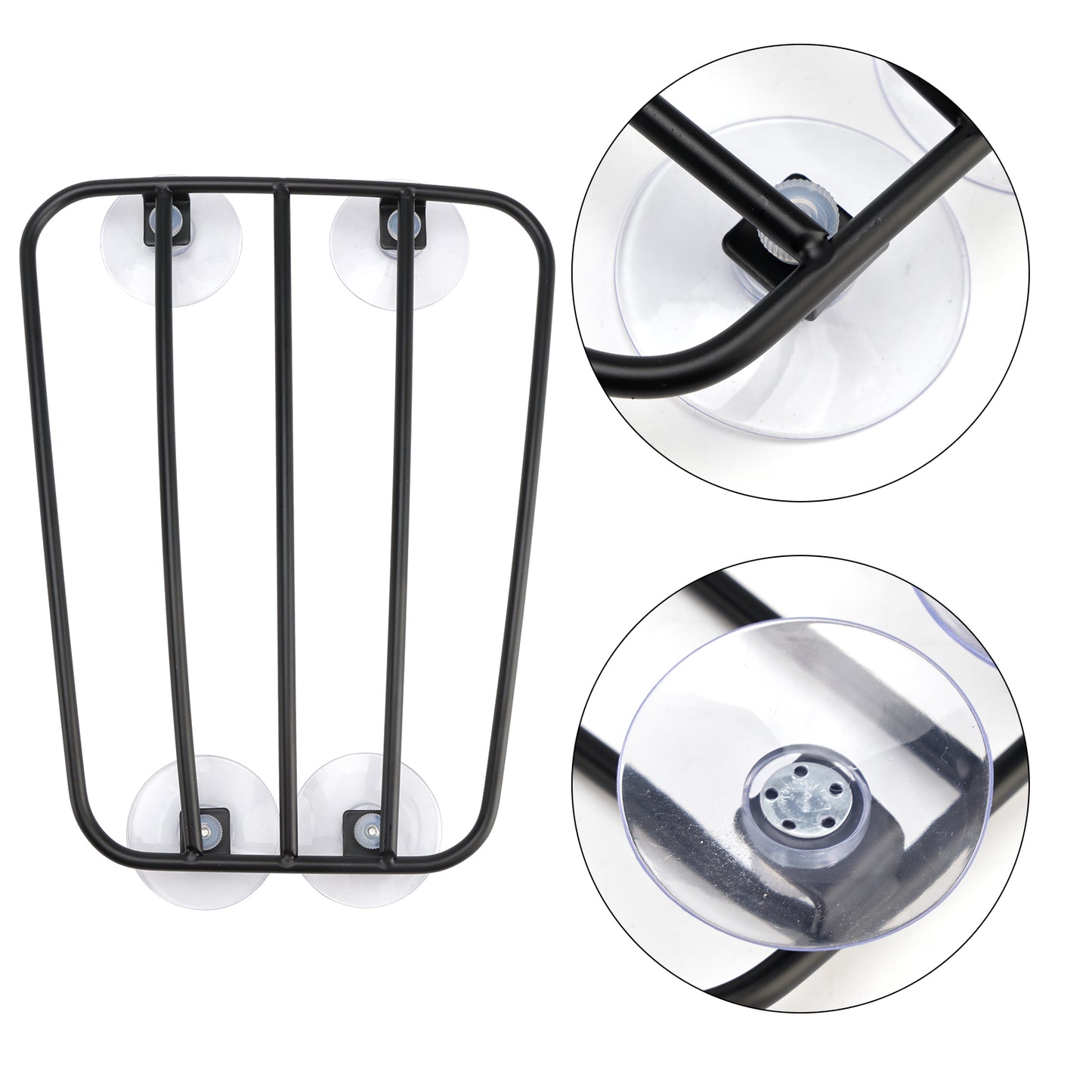 2016-2022 Street Twin Motorcycle Fuel Tank Luggage Rack with 4 Suction Cups- Universal