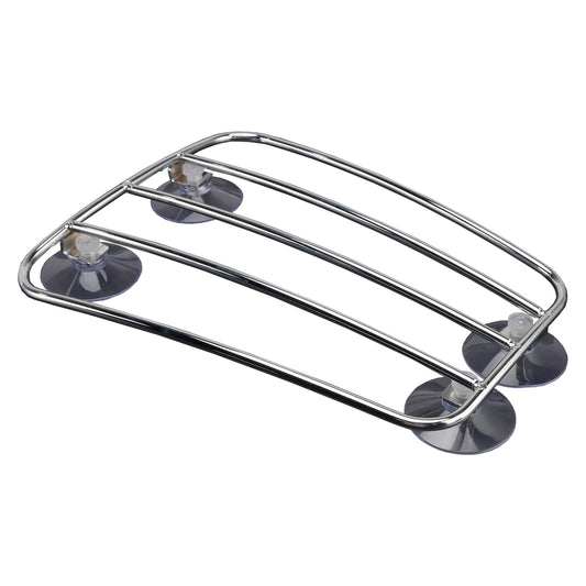 1995-2004 Thunderbird 900 Sport Tank Rack Polished Carrier w/Suction Cups