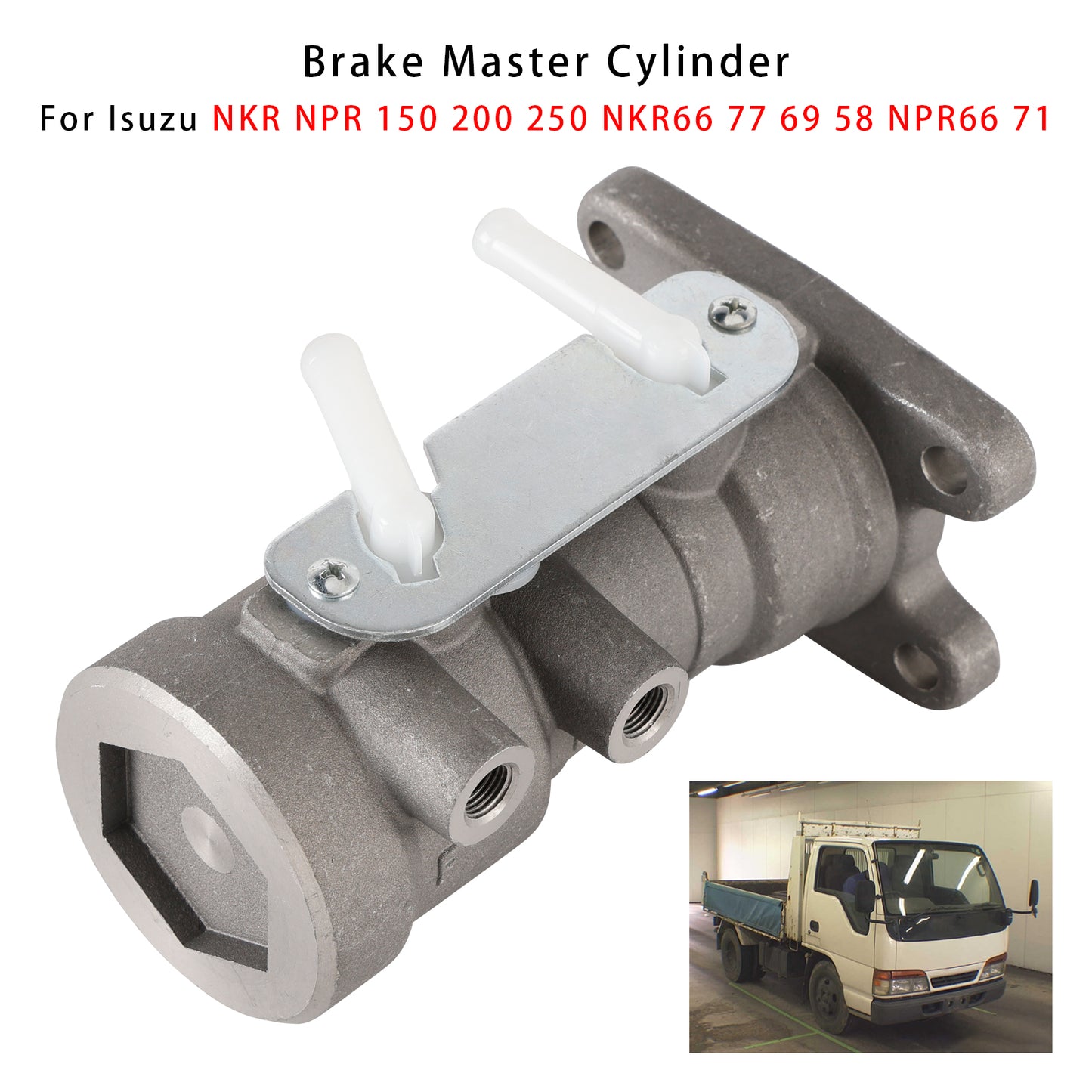 12/1993-1996 Isuzu NKR150 NKR NKR58 2 Door Truck 3.6L Diesel PTX024-C1911564-H024 Brake Master Cylinder