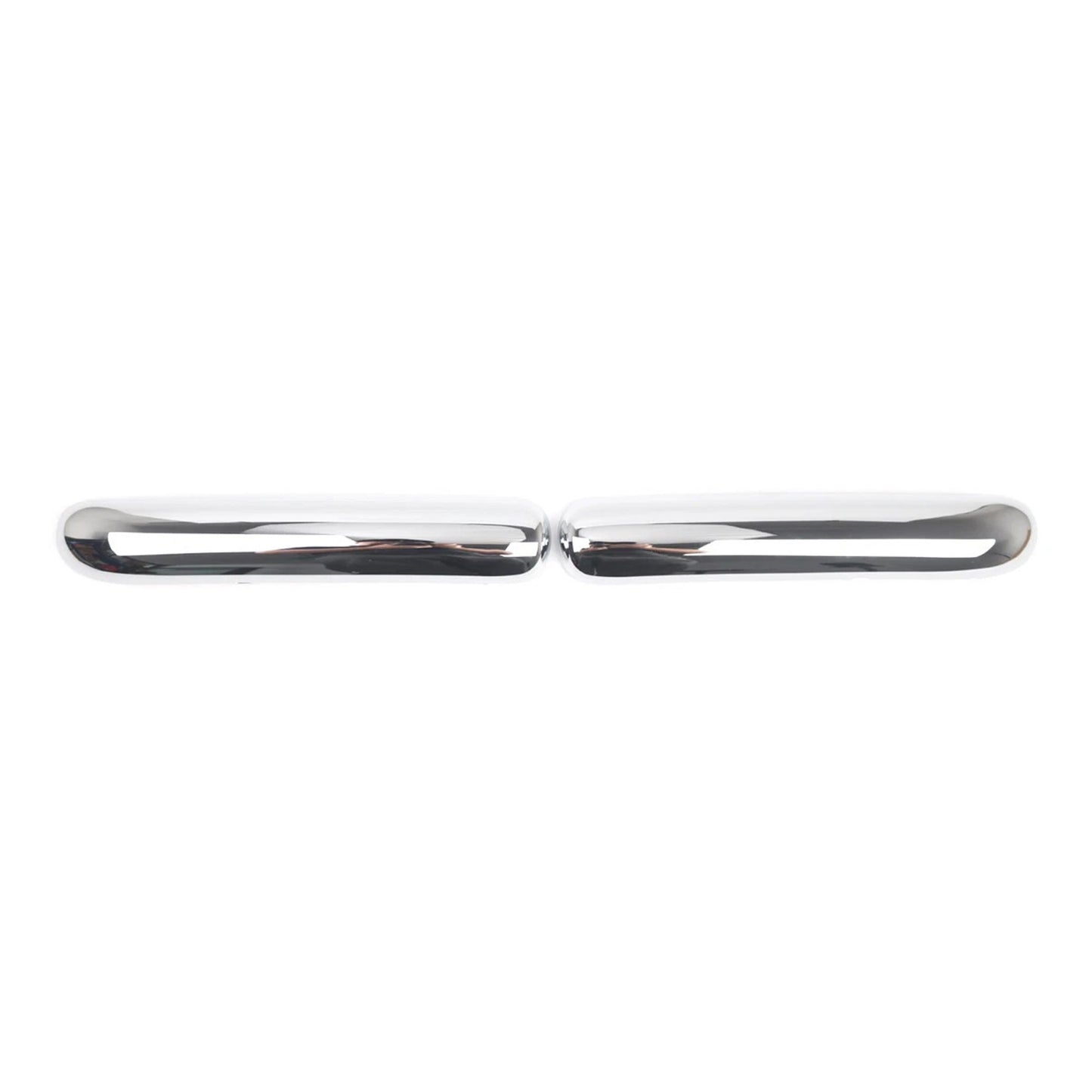 2001.06 - 2004 Mini Copper One Cabrio R50 51116800143 Pair Front Bumper Chrome Trim Set