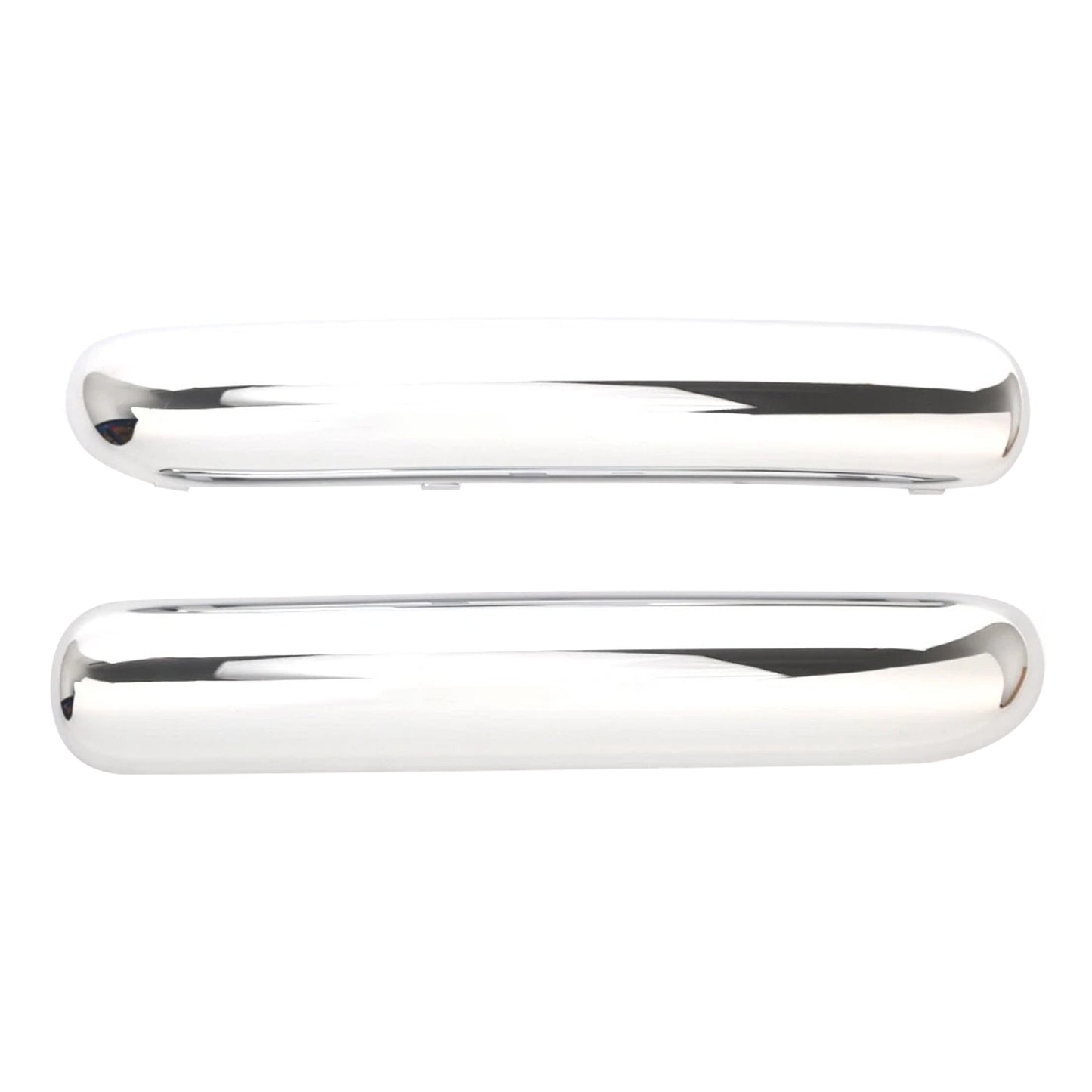 2001.06 - 2004 Mini Copper One Cabrio R50 51116800143 Pair Front Bumper Chrome Trim Set