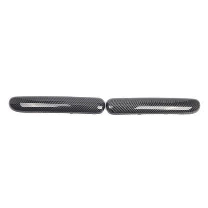 Carbon Fibre Pair Front Bumper Trim Set 2001-2004 Mini One Cooper R50/R52/R53