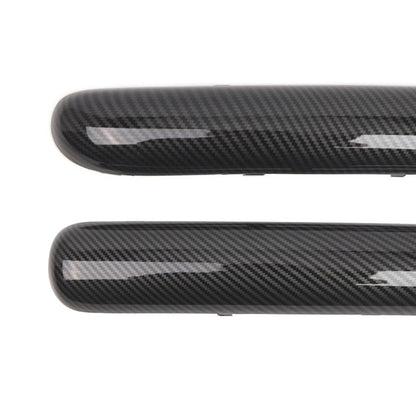 Carbon Fibre Pair Front Bumper Trim Set 2001-2004 Mini One Cooper R50/R52/R53