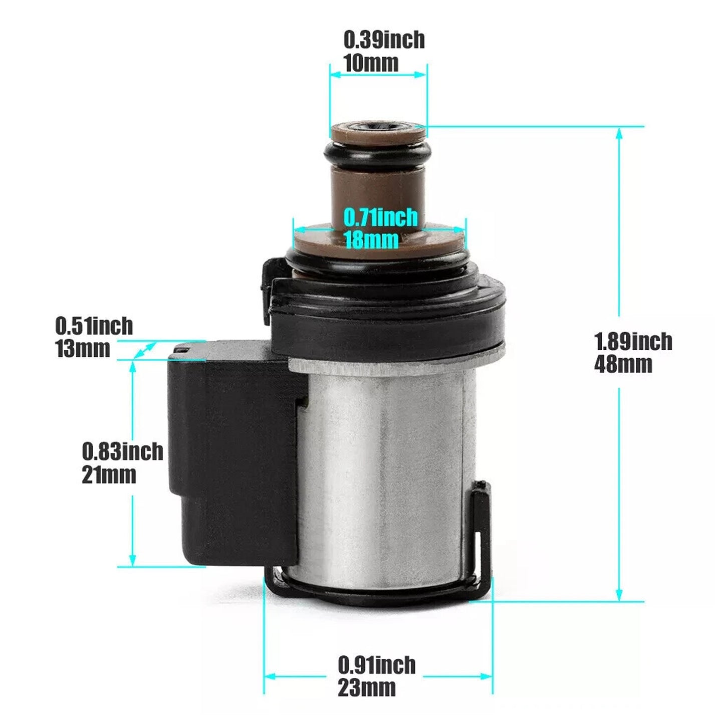 Subaru Crosstrek Forester Legacy Outback Impreza with CVT TR580 / TR690 Transmission 31706AA030 4PCS Torque Converter AWD Solenoid