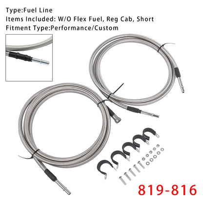 2004 Chevrolet Silverado 2500 819-816 Fuel Line Kit