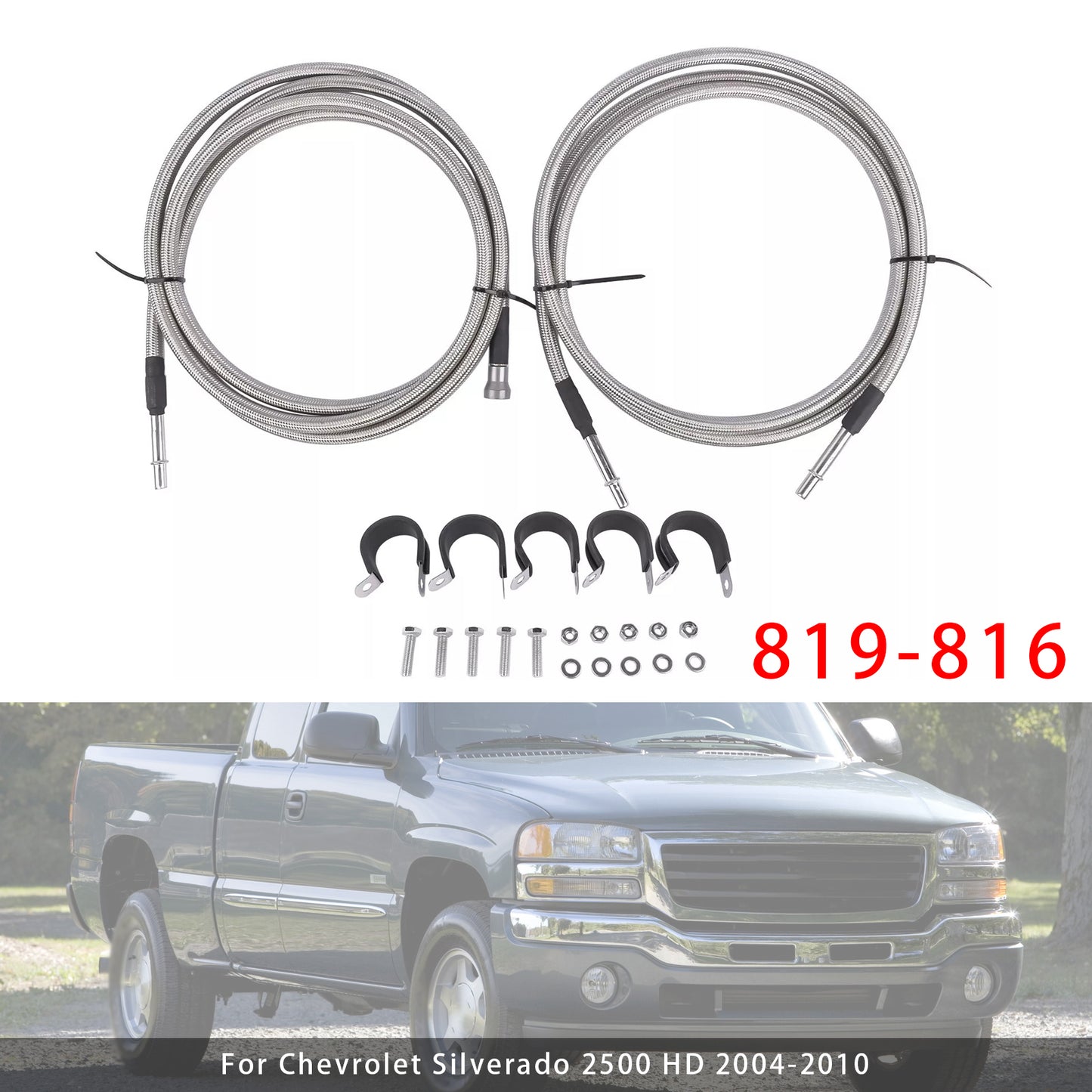 2004 Chevrolet Silverado 2500 819-816 Fuel Line Kit