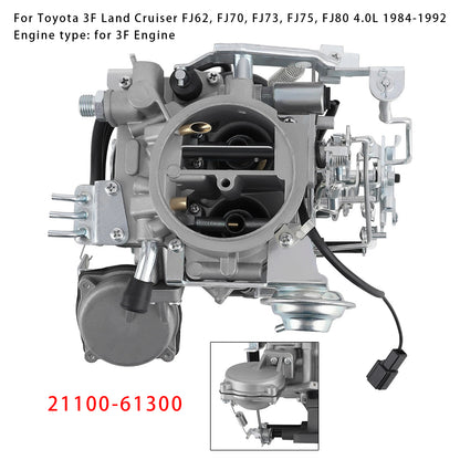 Carburetor Carb 1984-1992 Toyota 3F Land Cruiser FJ62 FJ70 FJ73 21100-61300