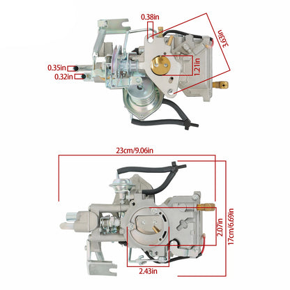 Nissan Forklift TCM LO2 K21 K25 Gas Engine 16010-FU400 Carburetor