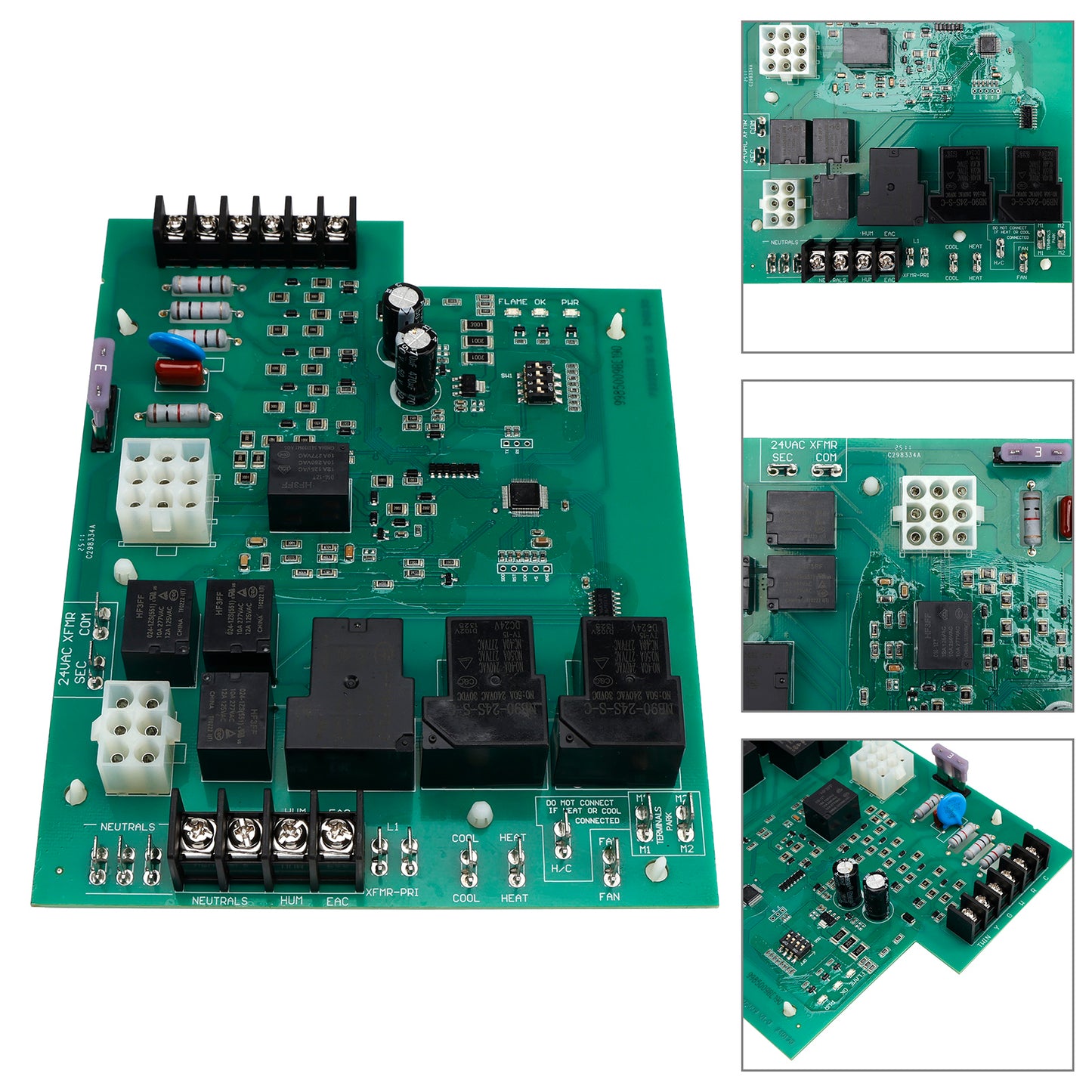 1012920A 62-24084-82 2-24084-02 Furnace Control Board Compatible with Rheem