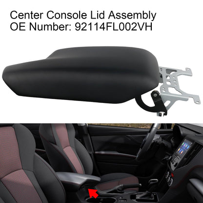 2017-2023 Subaru Crosstrek Impreza 92114FL002VH Center Console Lid Assembly