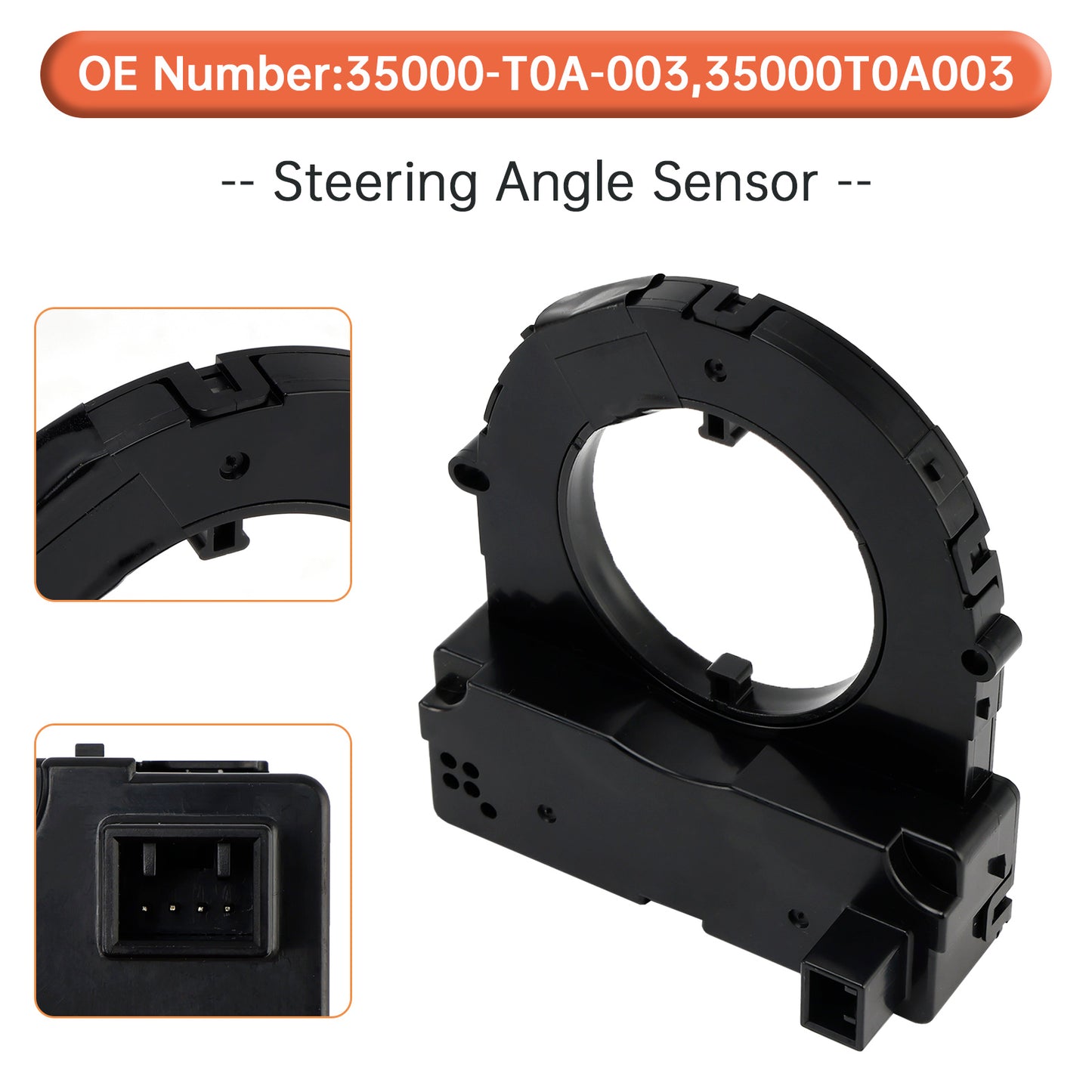 Steering Angle Sensor 35000-T0A-003 For Honda CR-V HR-V Fit SUV 2012-2021