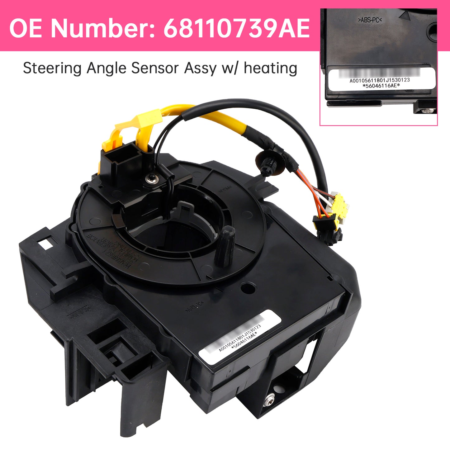 2019-2022 Ram 1500 Classic 68110739AE Steering Angle Sensor Assy