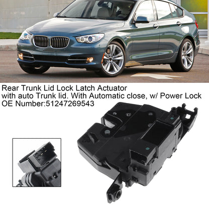 2011-2015 BMW 528i F10 51247269543 Rear Trunk Lid Lock Latch Actuator