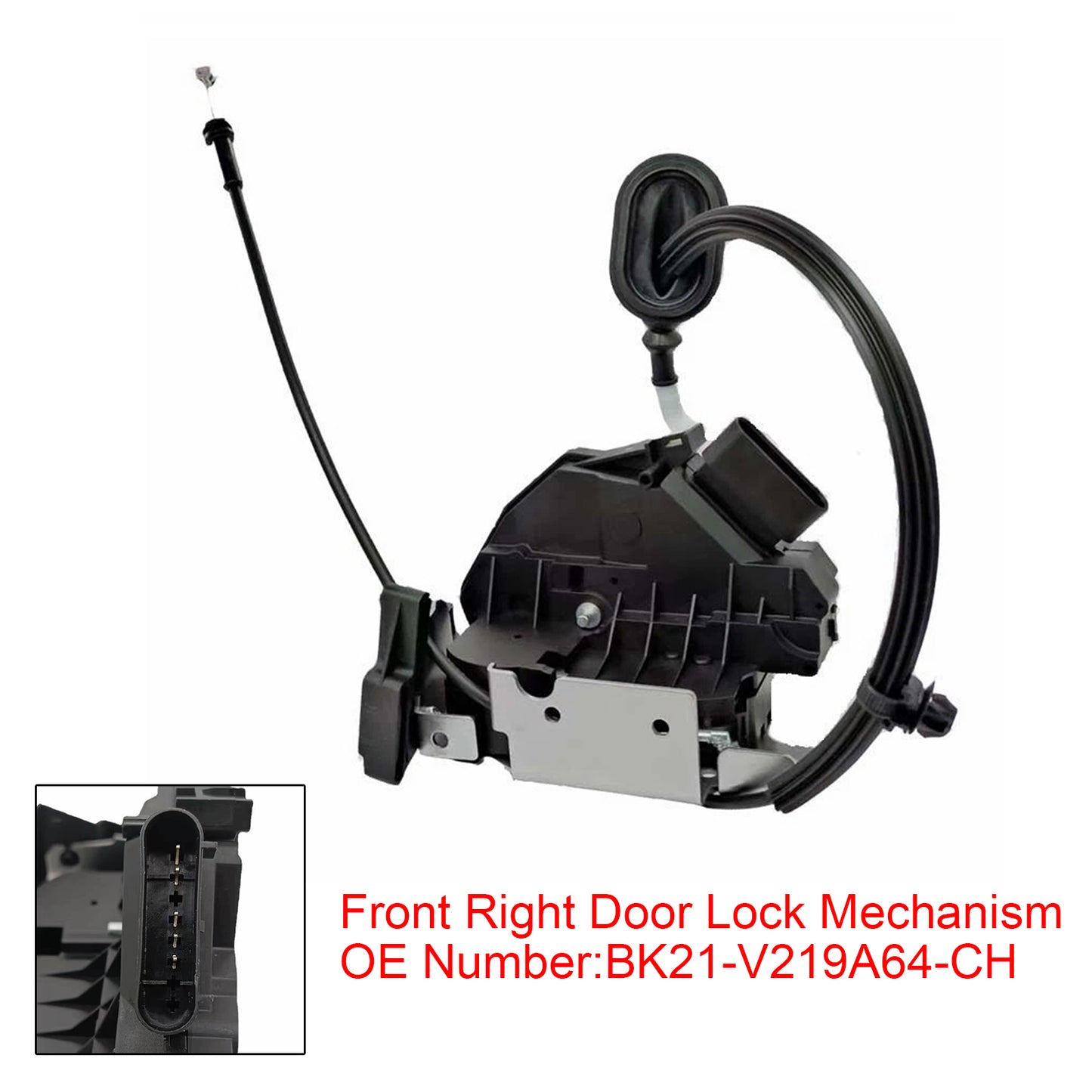 2012-2015 Transit Custom V362 BK21-V219A64-CH Front Right Door Lock