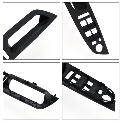 2007-2013 E70 X5 SAV 51416975777 4pcs Black Inner Door Panel Handle Pull Trim Cover