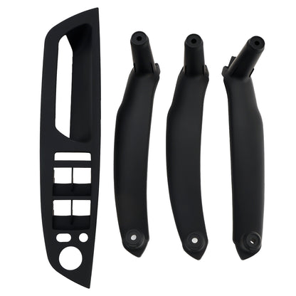 2007-2013 E70 X5 SAV 51416975777 4pcs Black Inner Door Panel Handle Pull Trim Cover
