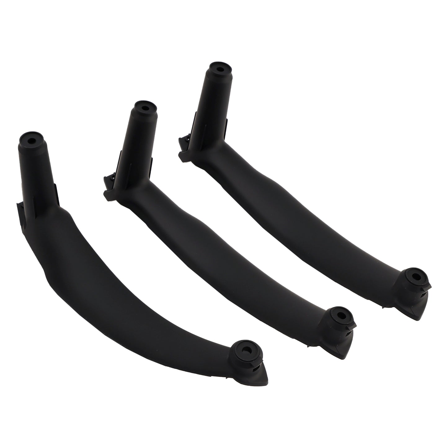 3pcs RHD Inner Door Panel Handle Pull Trim Cover For BMW E70 X5 E71 X6 07-14
